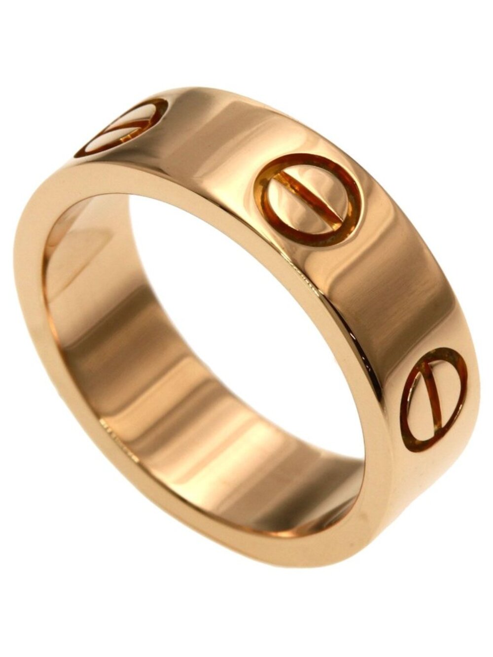 Cartier Love Ring 48 18k Pink Gold